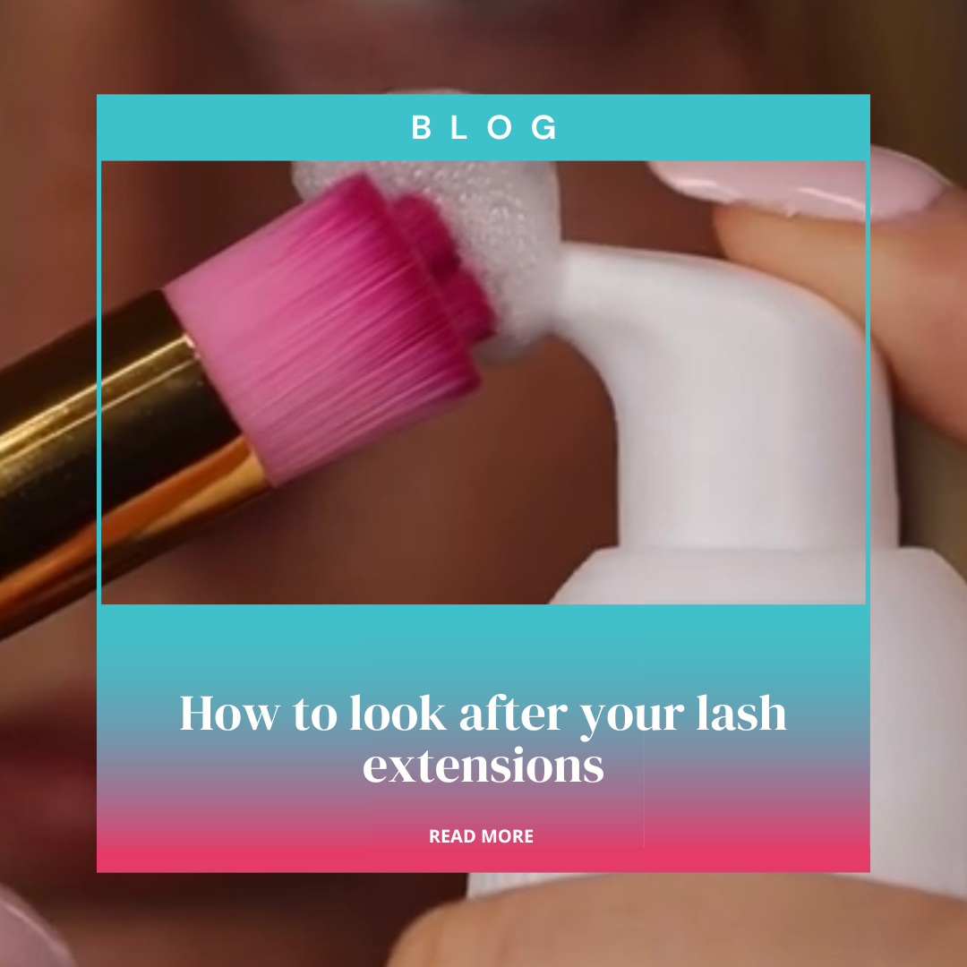How to look after your lash extensions