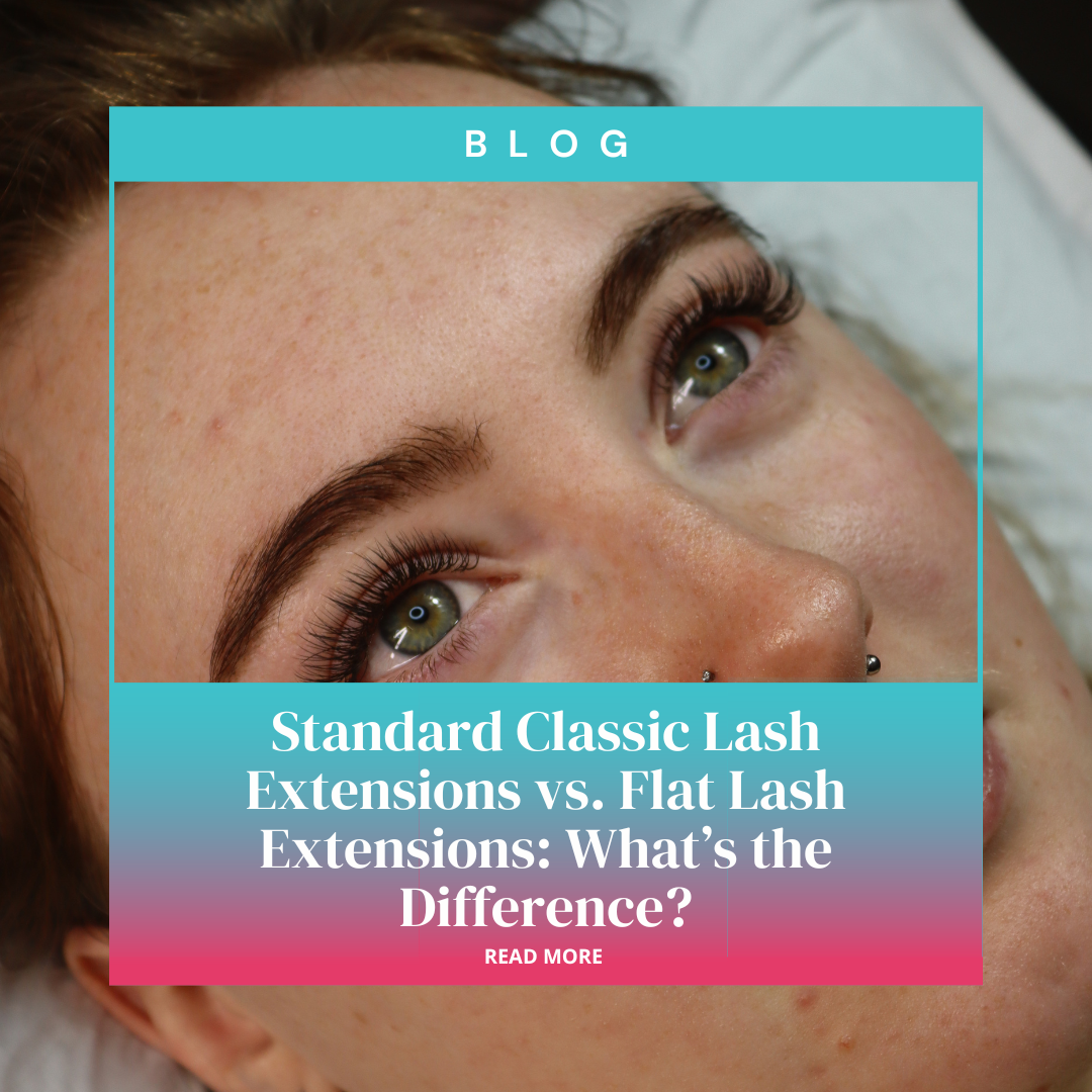 Standard Classic Lash Extensions vs. Flat Lash Extensions: What’s the Difference?