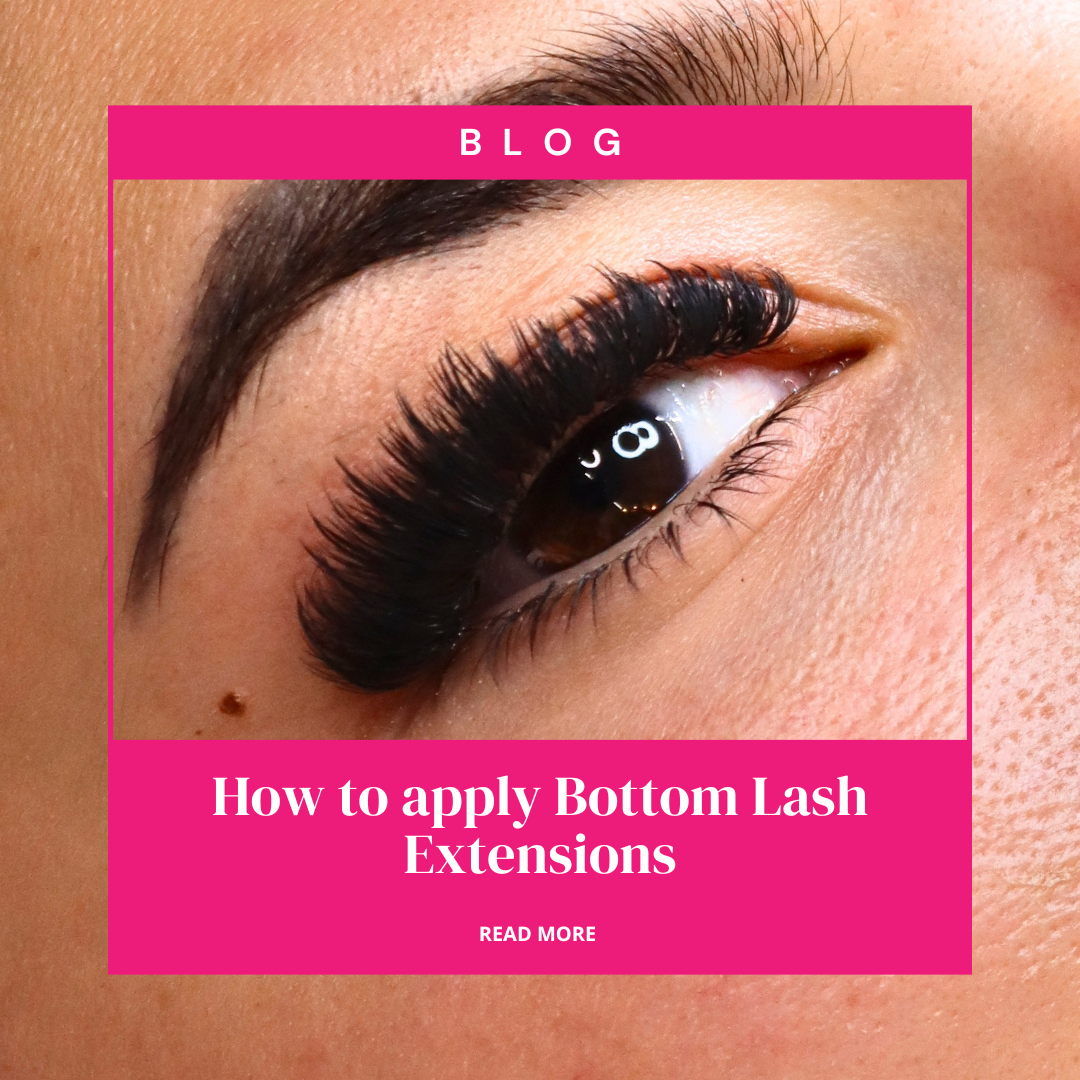 How to Apply Bottom Lash Extensions