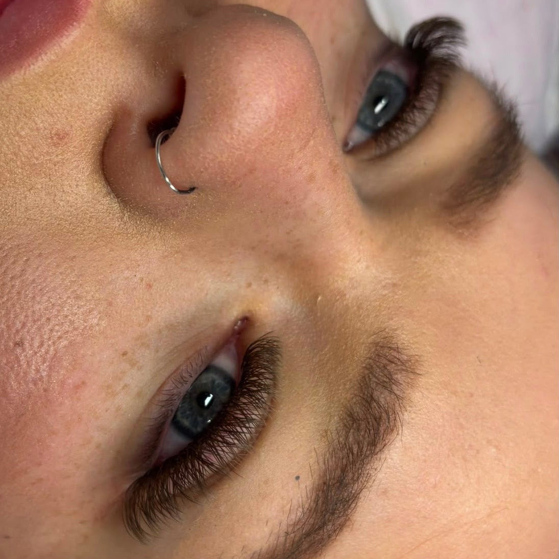 Medium Brown W Lash Tray