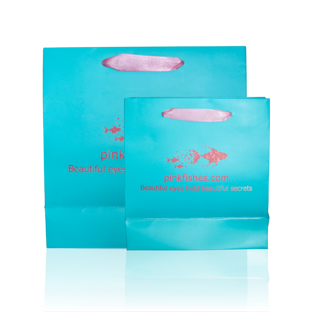 Pinkfishes Reusable Paper Bag