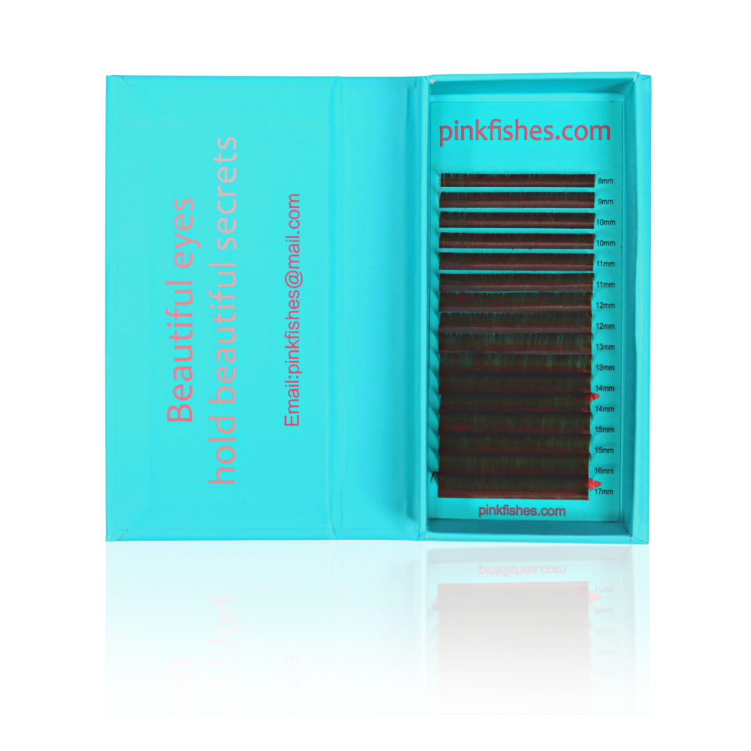 Dark Brown Lash Tray 0.03