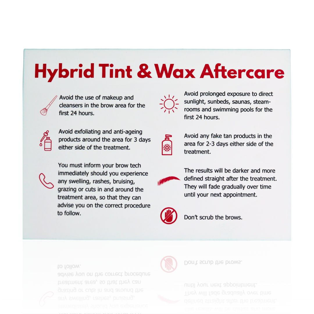 Aftercare Cards - Pack of 50