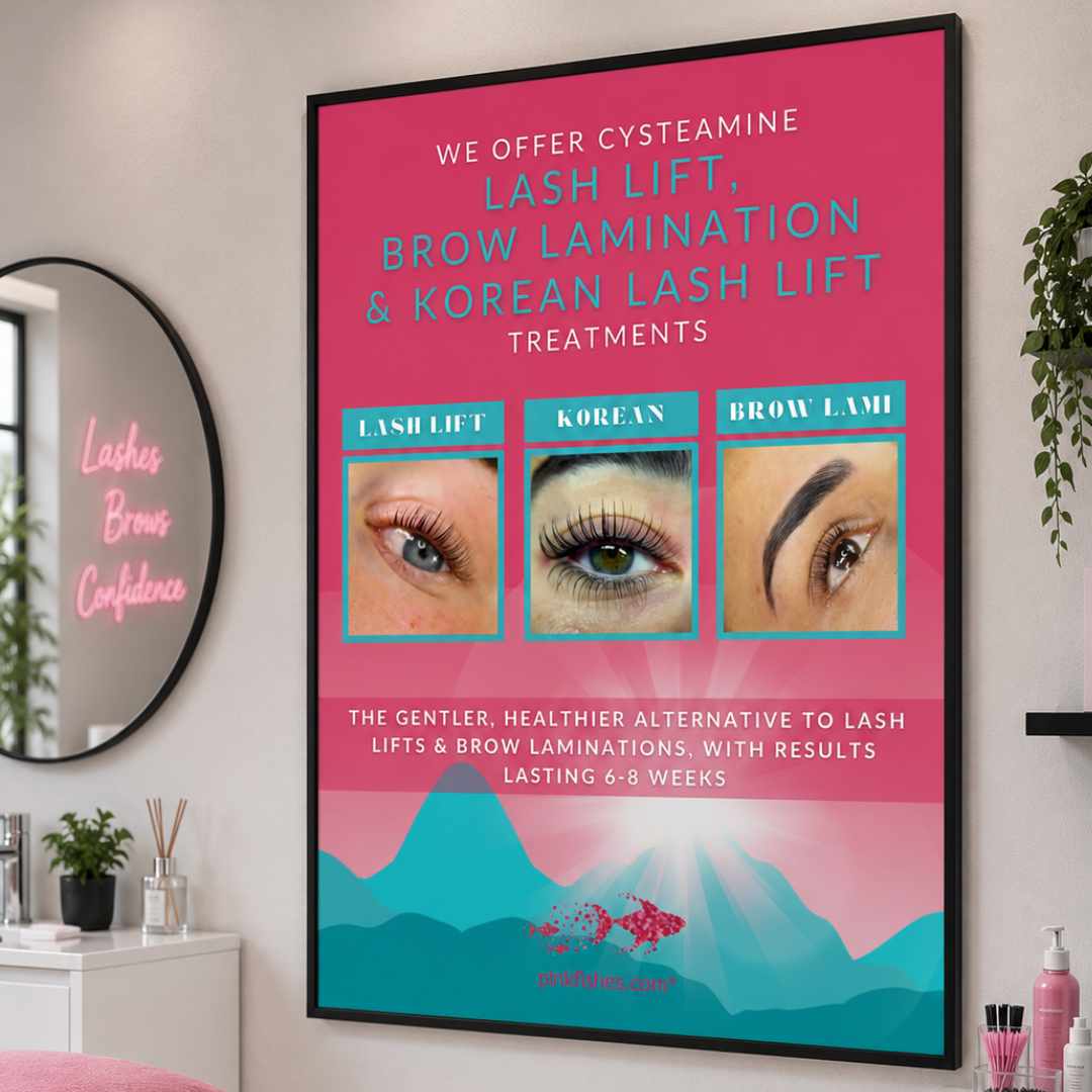 FREE Cysteamine Retail Poster