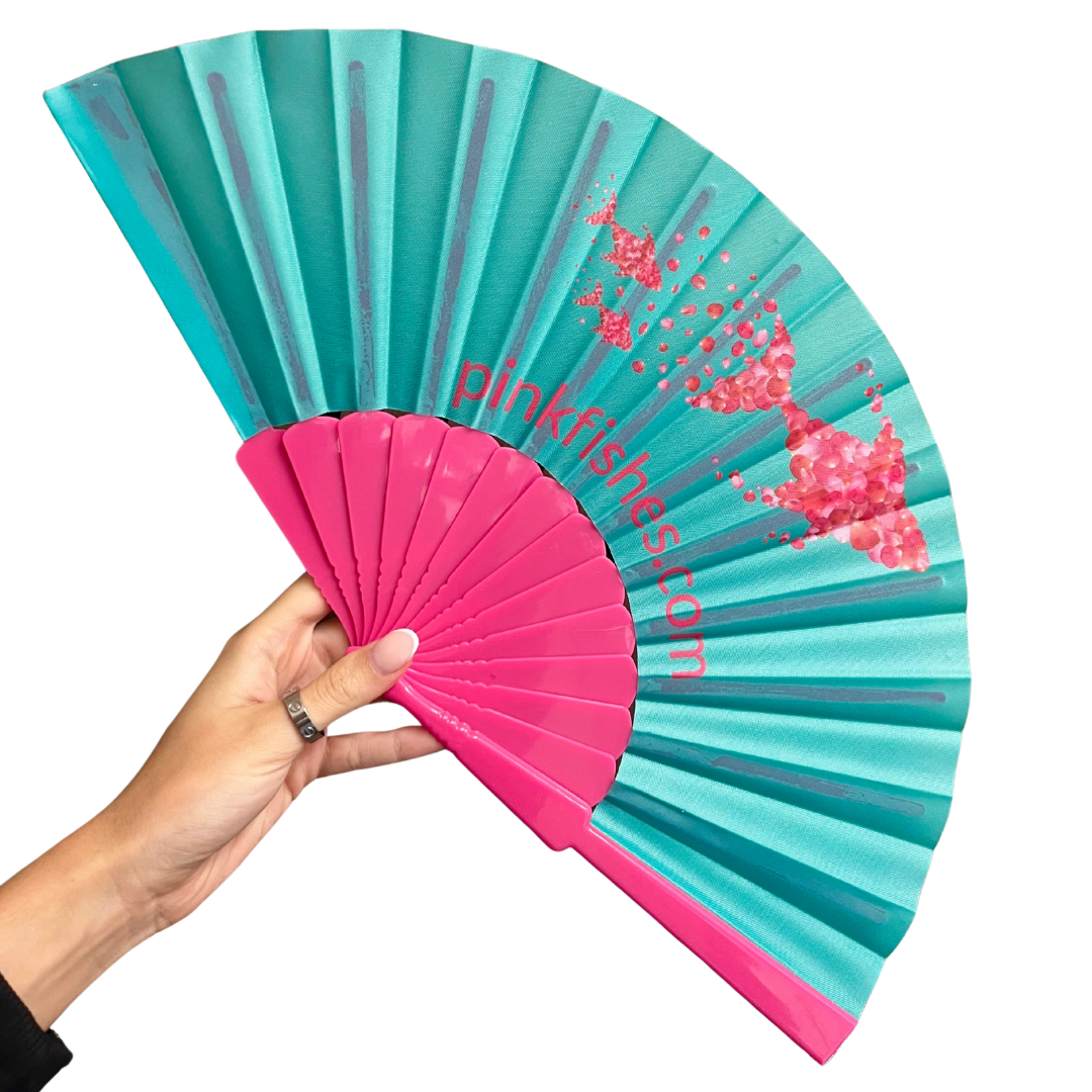 Free Gift - Pinkfishes Festival Fan