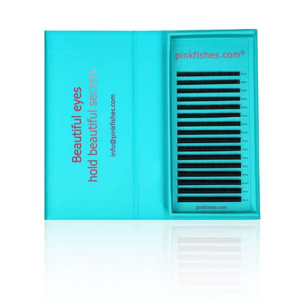 Shorter Lengths/Bottom Lashes | Professional Eyelash Extension Trays ...