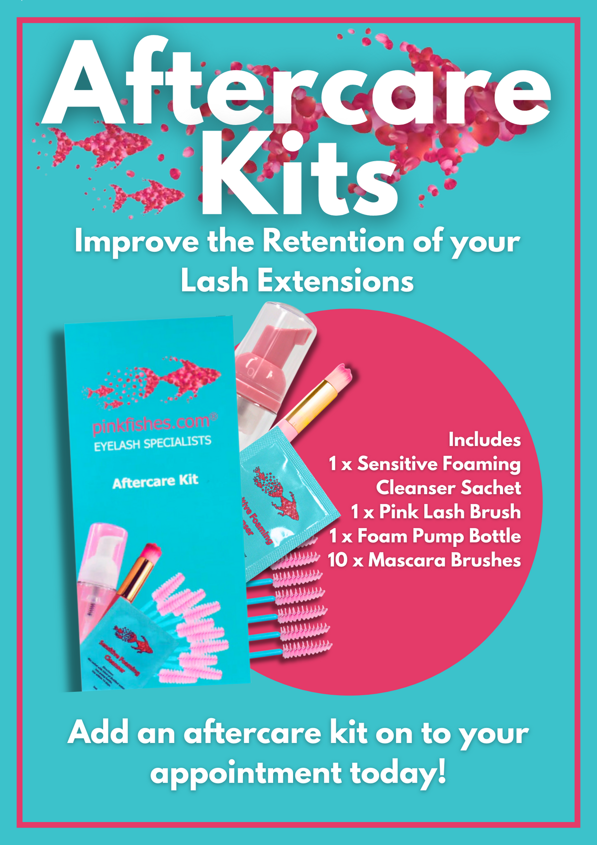 FREE Aftercare Kit Retail Poster