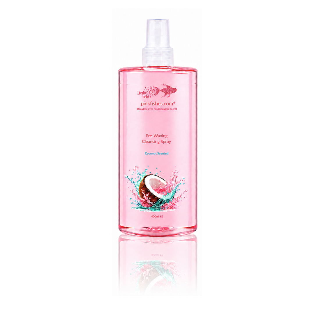 Pink Coconut Scented Cleansing Spray.
