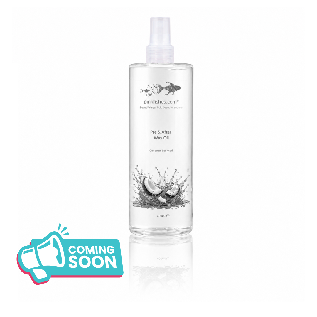 Pinkfishes Pre & After Wax Oil Coming Soon.