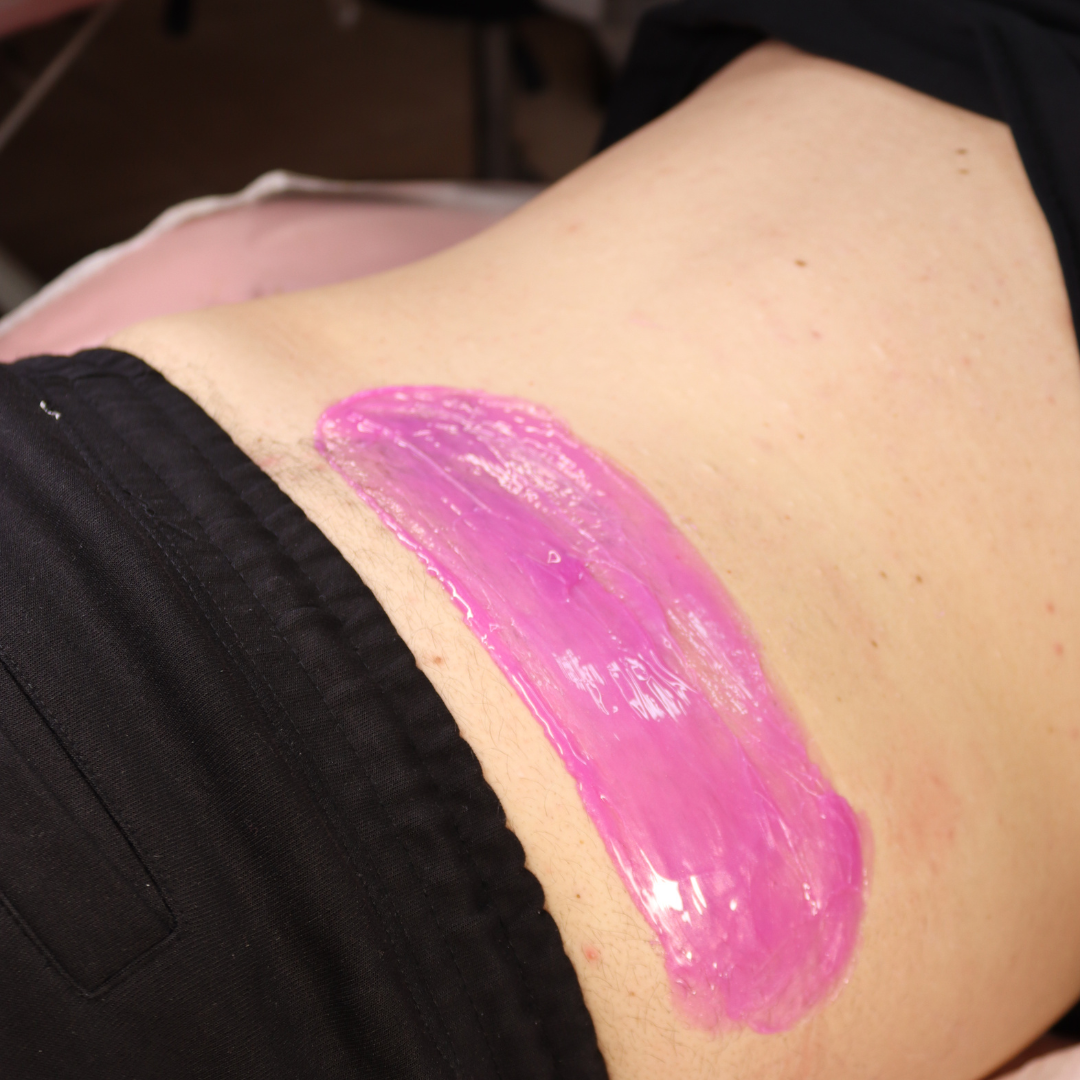 Pinkfishes Siren Hard Wax applied to the back. 