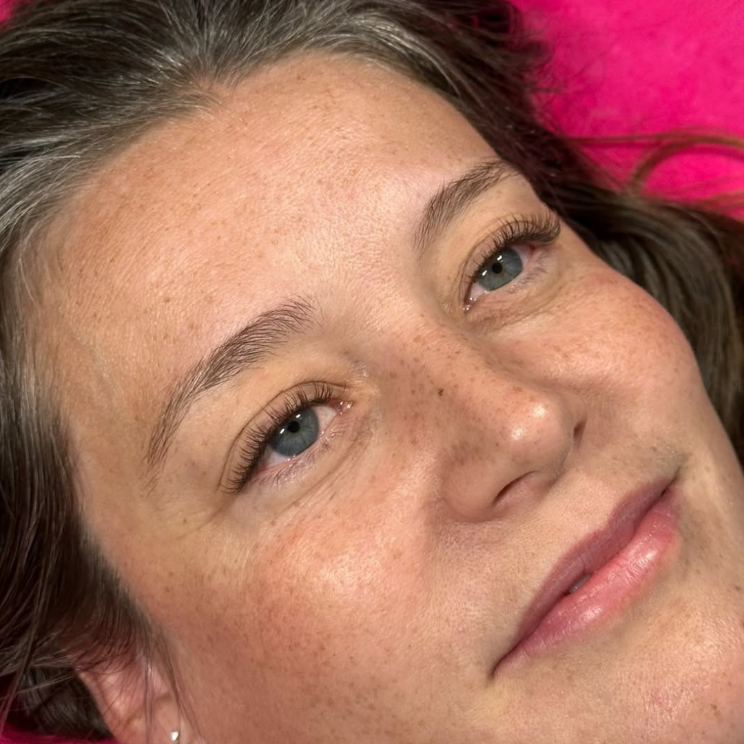 Dark Brown Flat Lash Tray 0.15