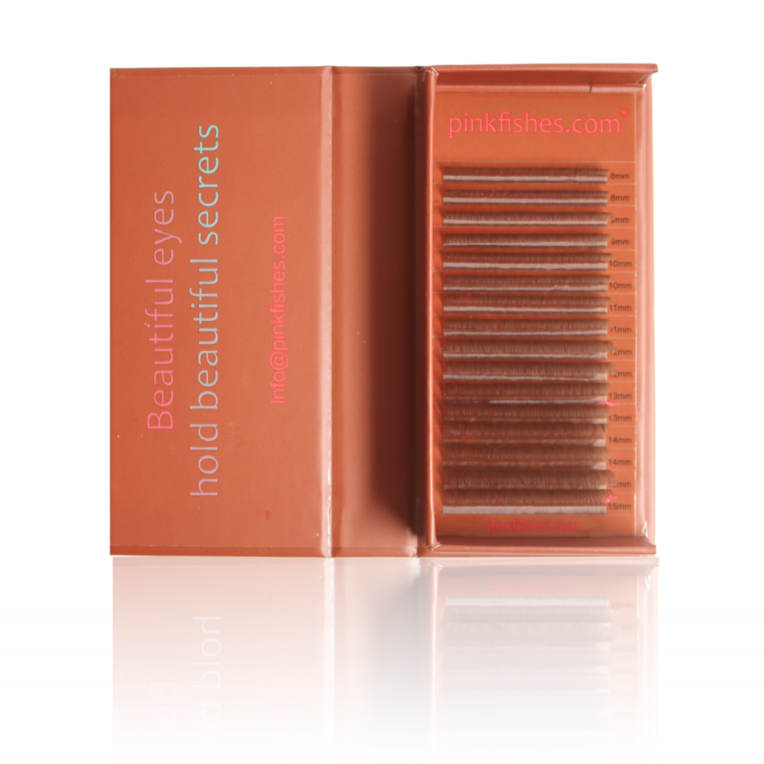 Medium Brown Flat Lash Tray 0.15 (Boxing Day)