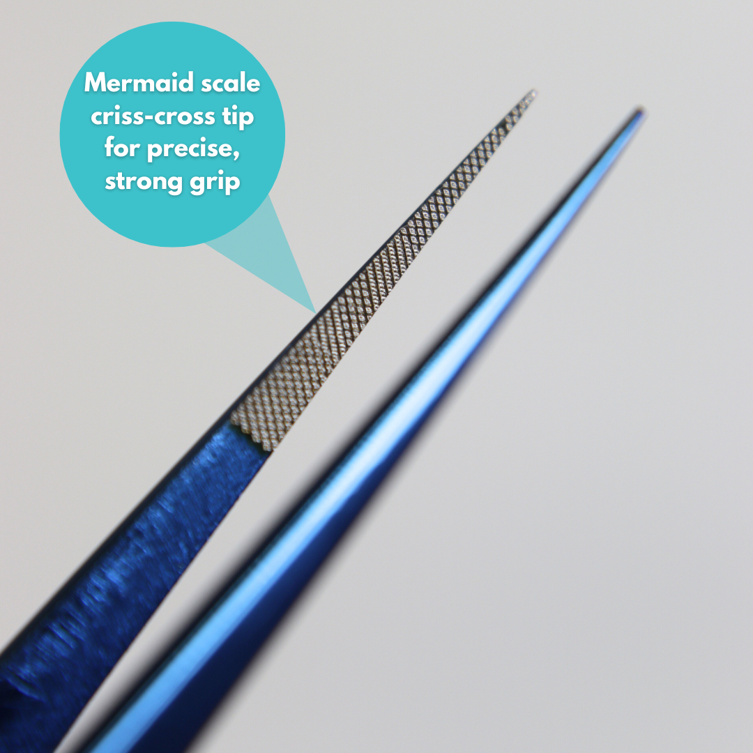 Straight Fibre Tip Tweezer