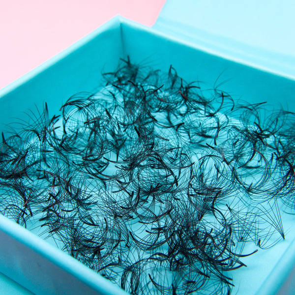 Loose Pro-Made Lash Box 6D - Pinkfishes