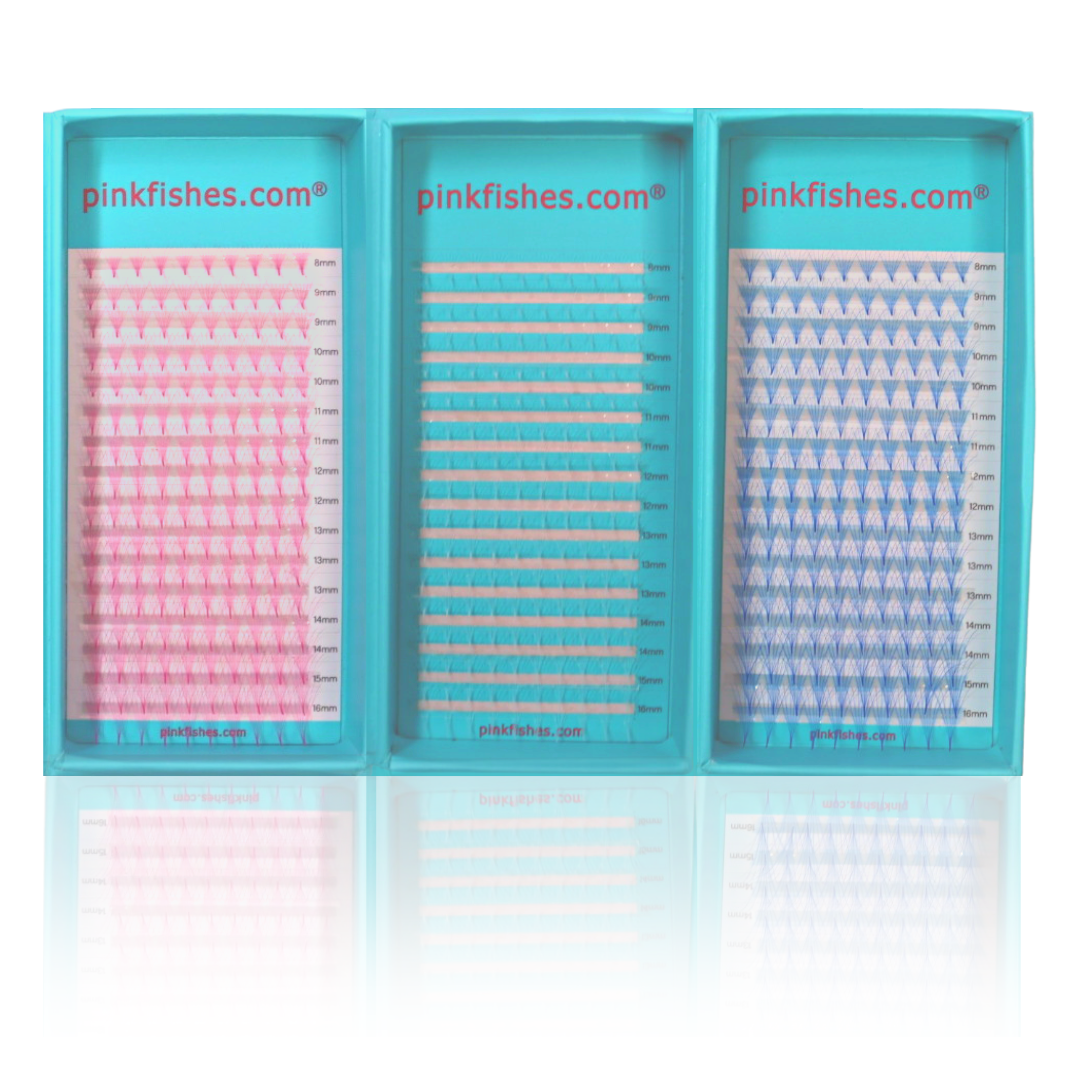 Coloured Pre-Fanned Lashes